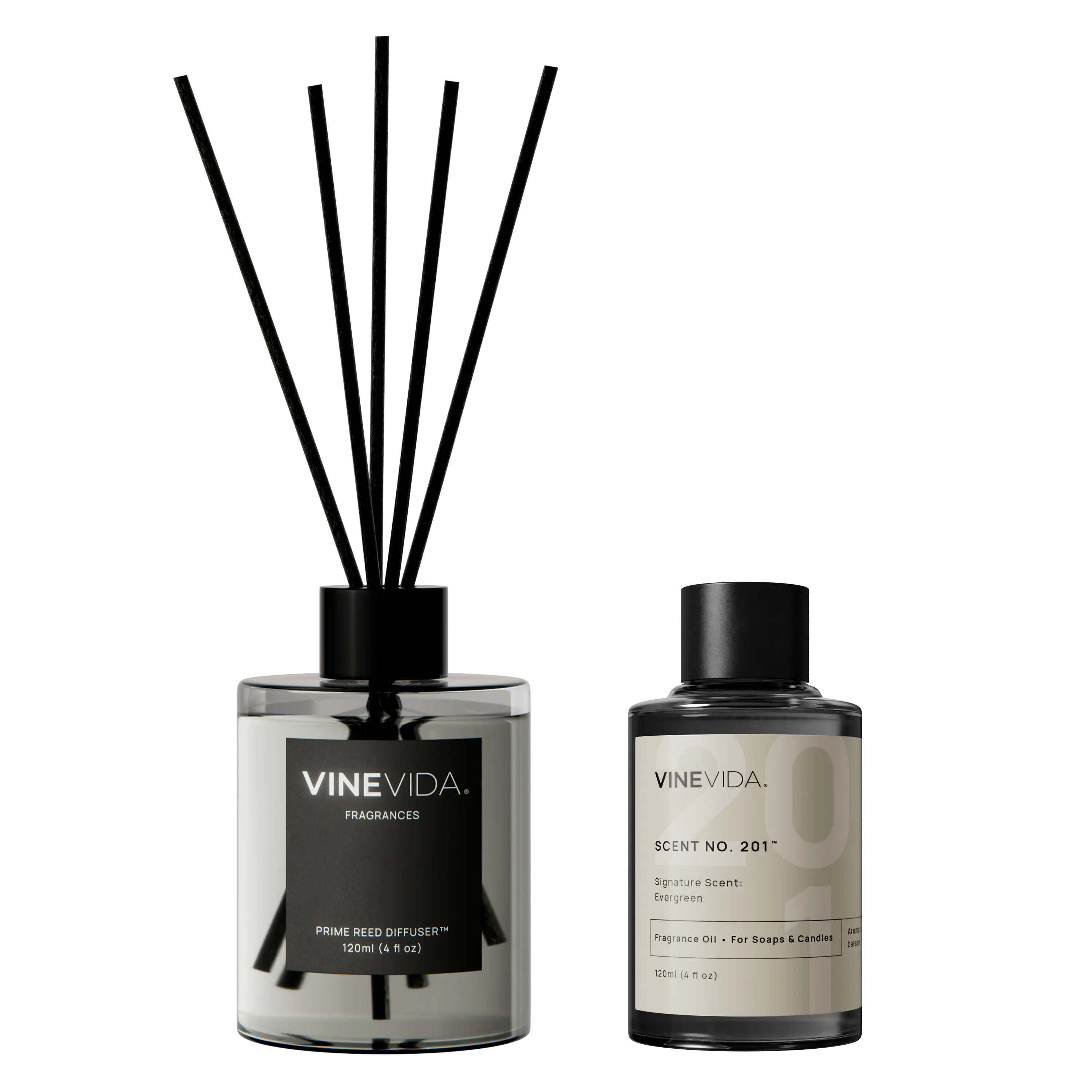 NO. 201 Reed Diffuser - Evergreen - Image 2