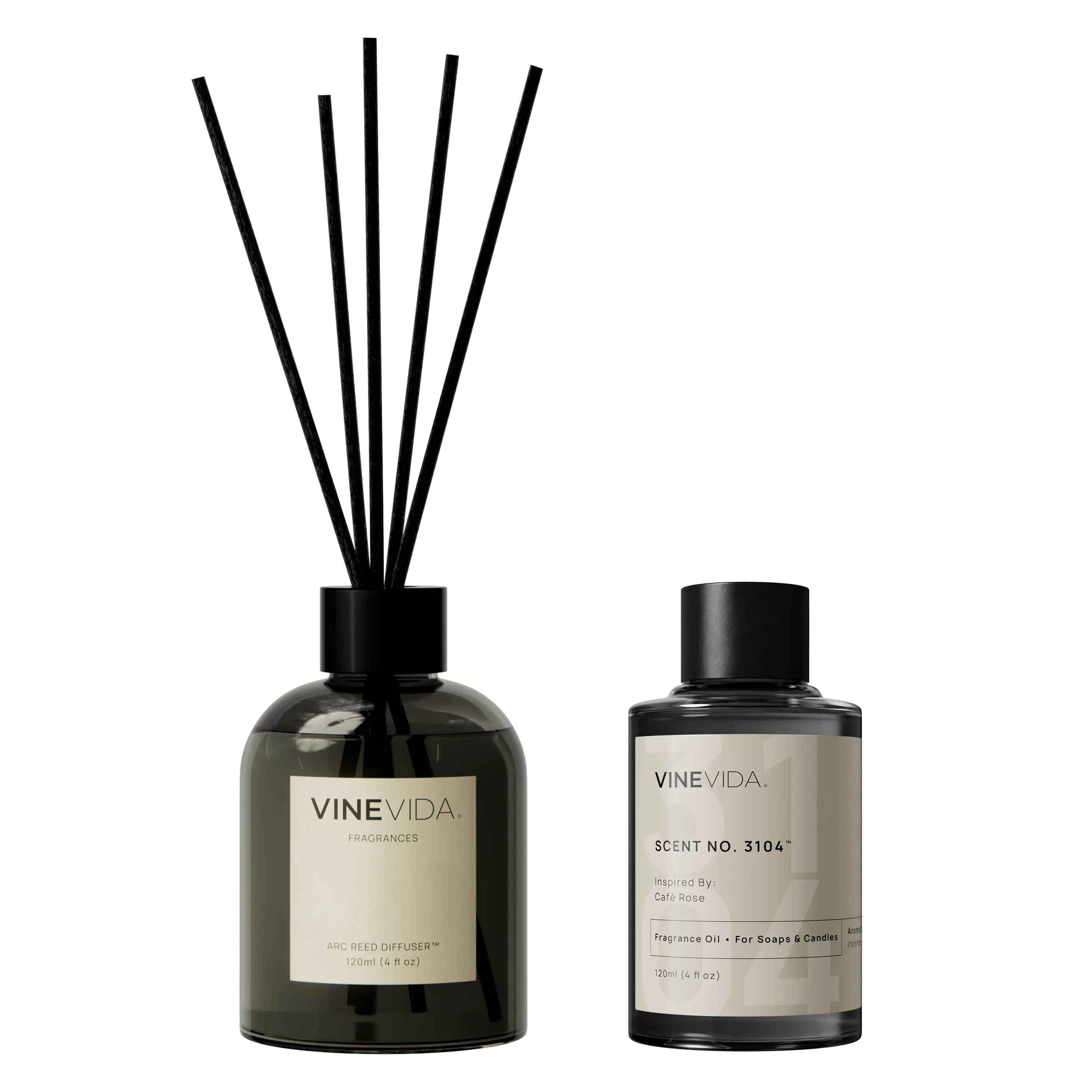 NO. 3104 Reed Diffuser - Inspired by: Café Rose by Tom Ford - Image 3