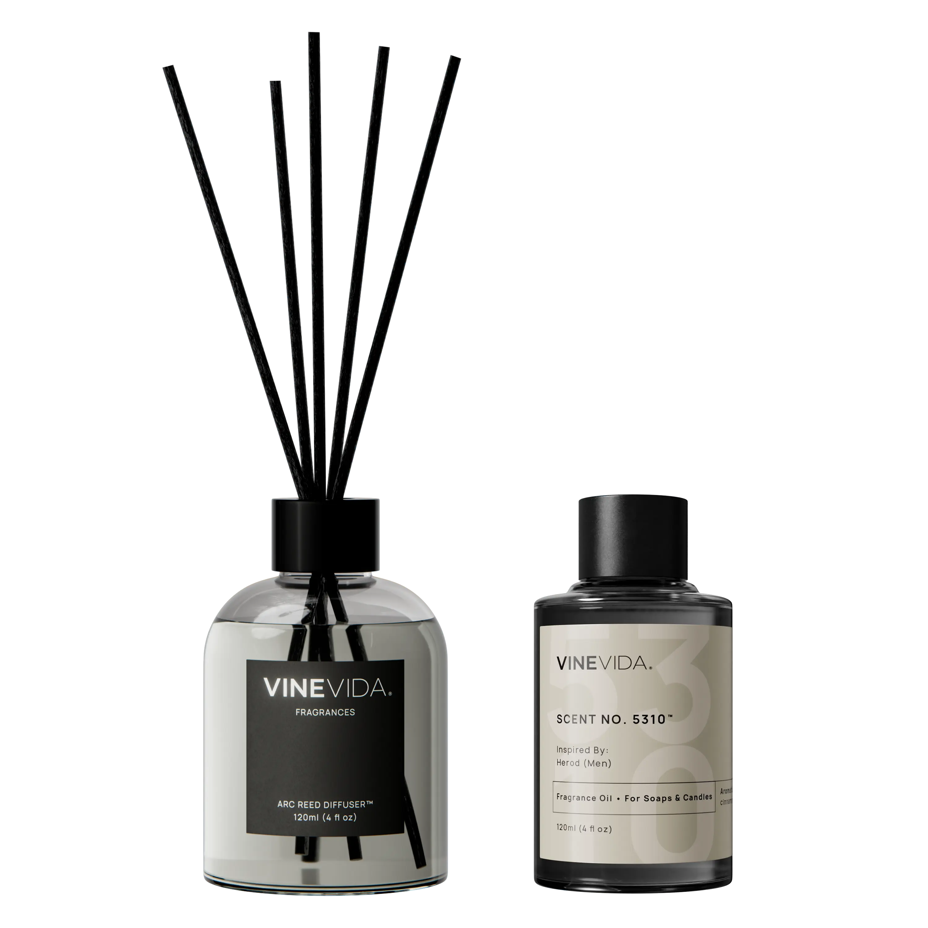 NO. 5310 Reed Diffuser - Inspired by: Herod (Men) by Parfums de Marly - Image 4