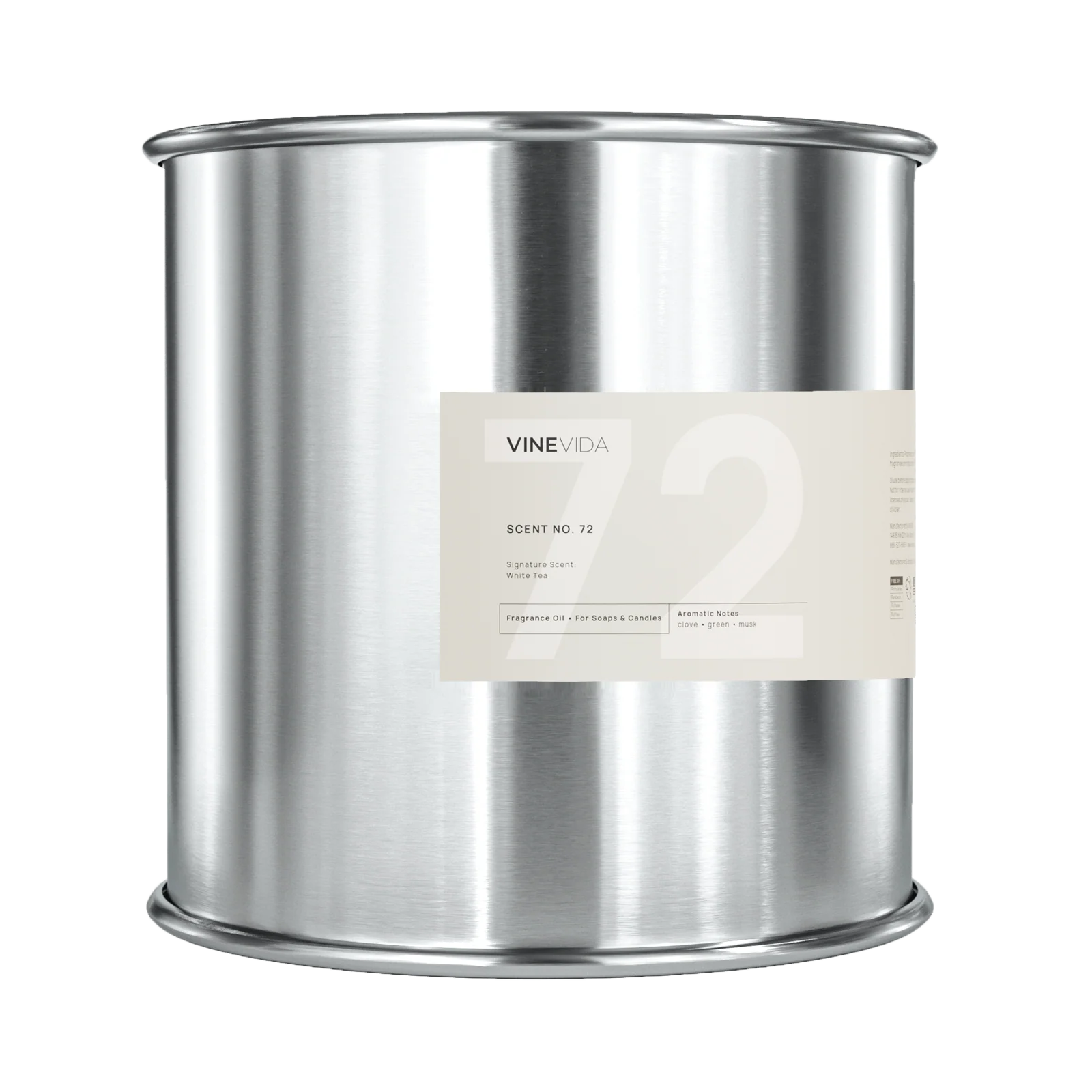 NO. 72 Fragrance Oil for Soaps & Candles - White Tea - Image 7